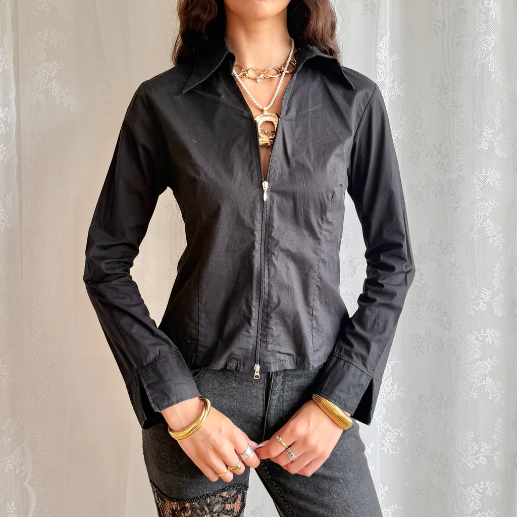 Double Zip Shirt - Size L