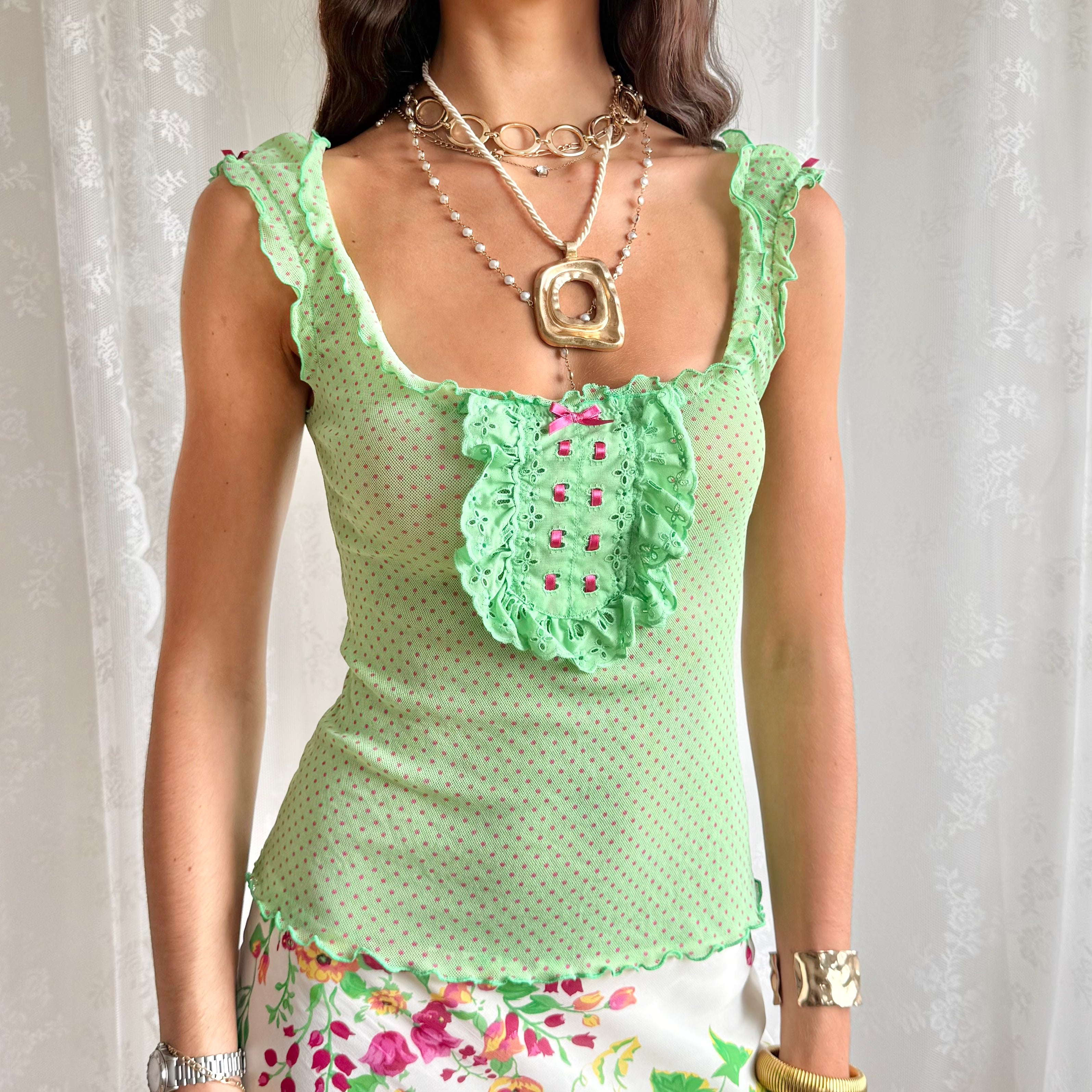 Intimissimi Polka Dot Cami - Size M