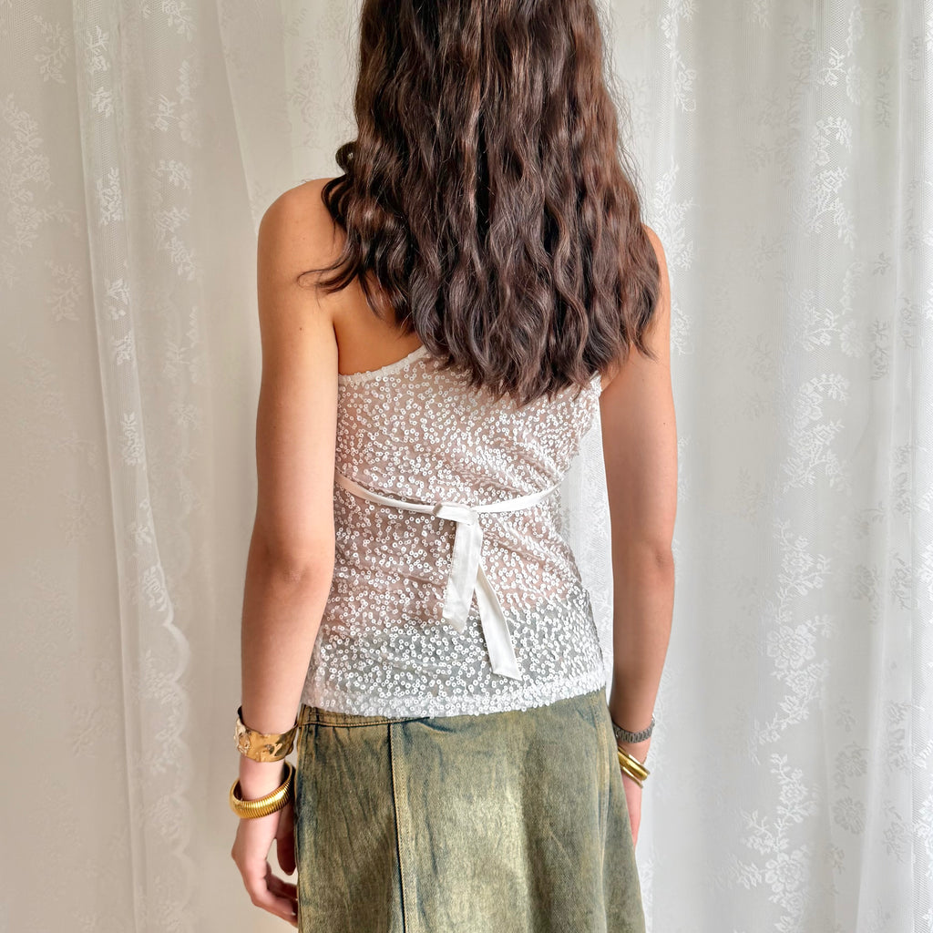 Yamamay Sequin Cami - Size XS