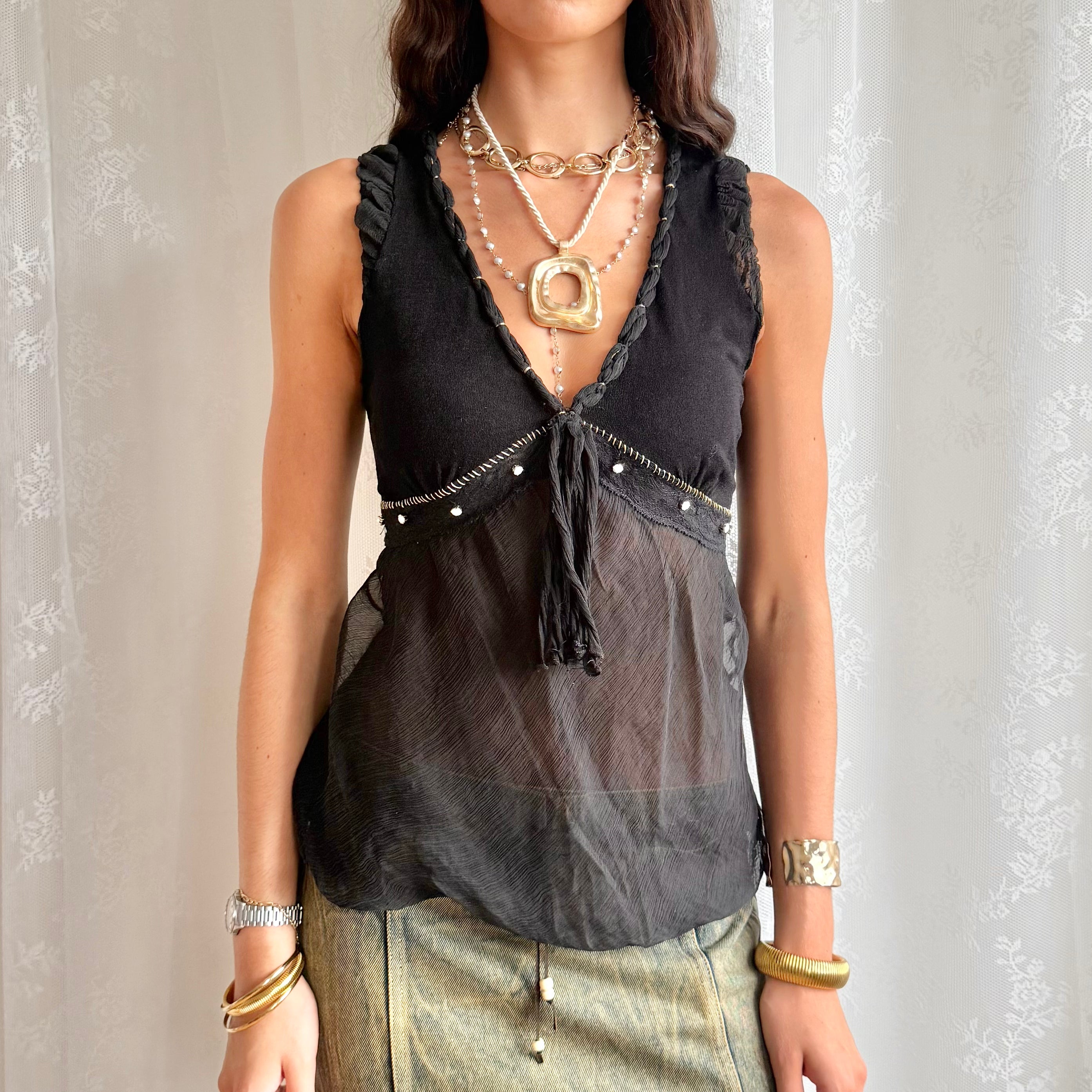 Sheer Cami - Size M
