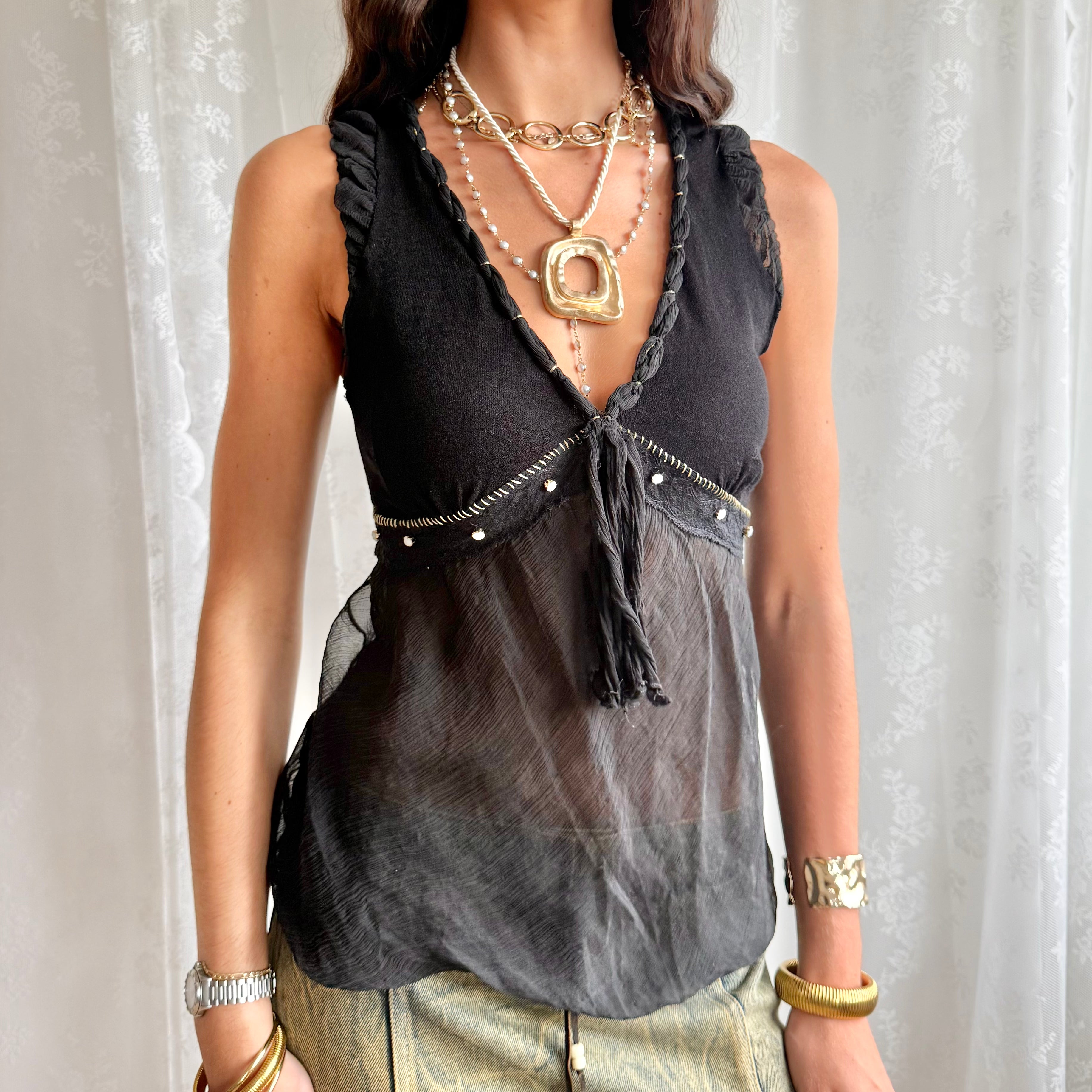 Sheer Cami - Size M