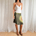 Desigual Midi Skirt - Size M