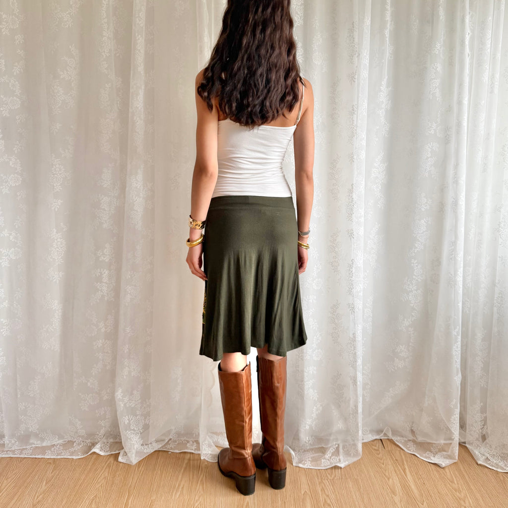 Desigual Midi Skirt - Size M