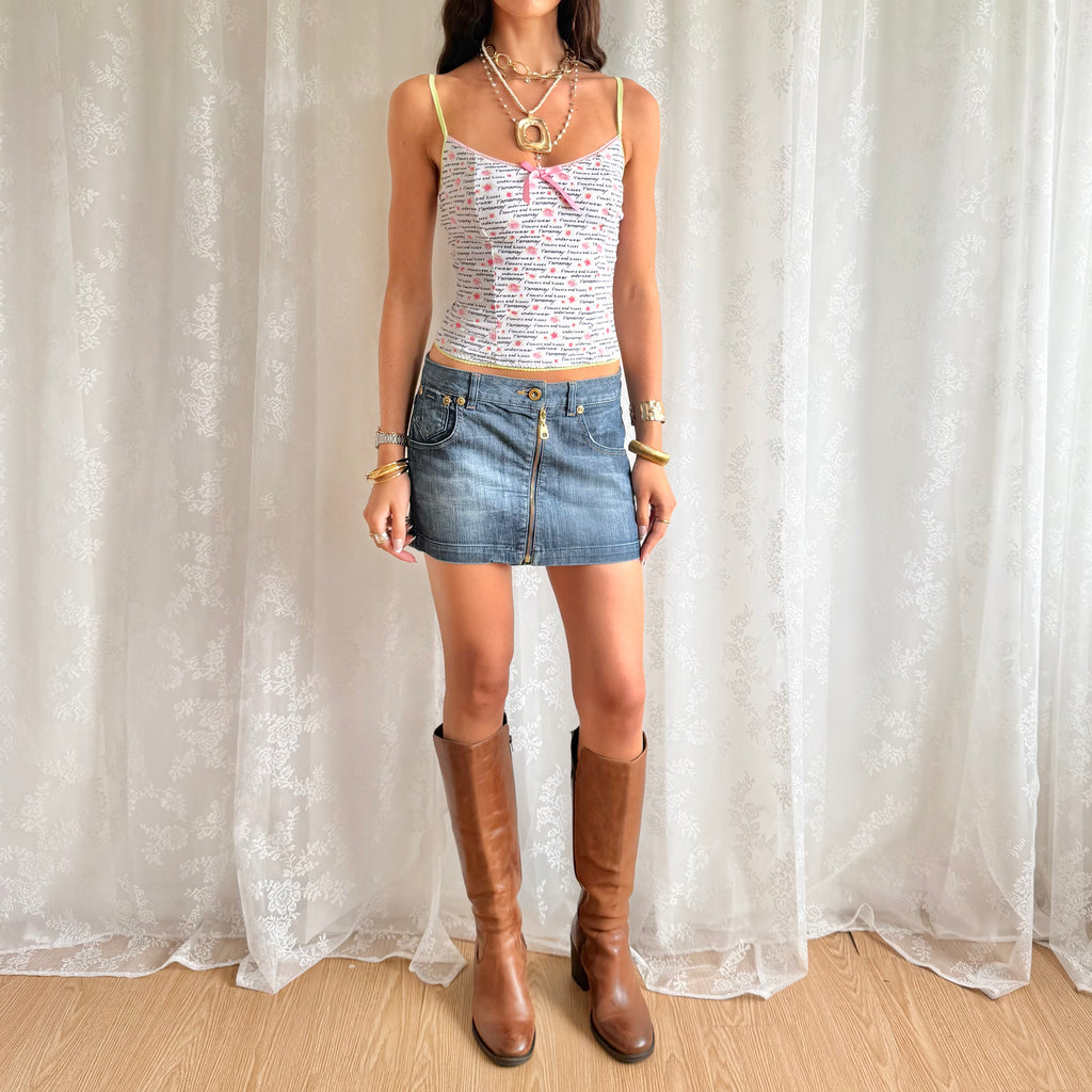 Guess Denim Mini Skirt - Size S