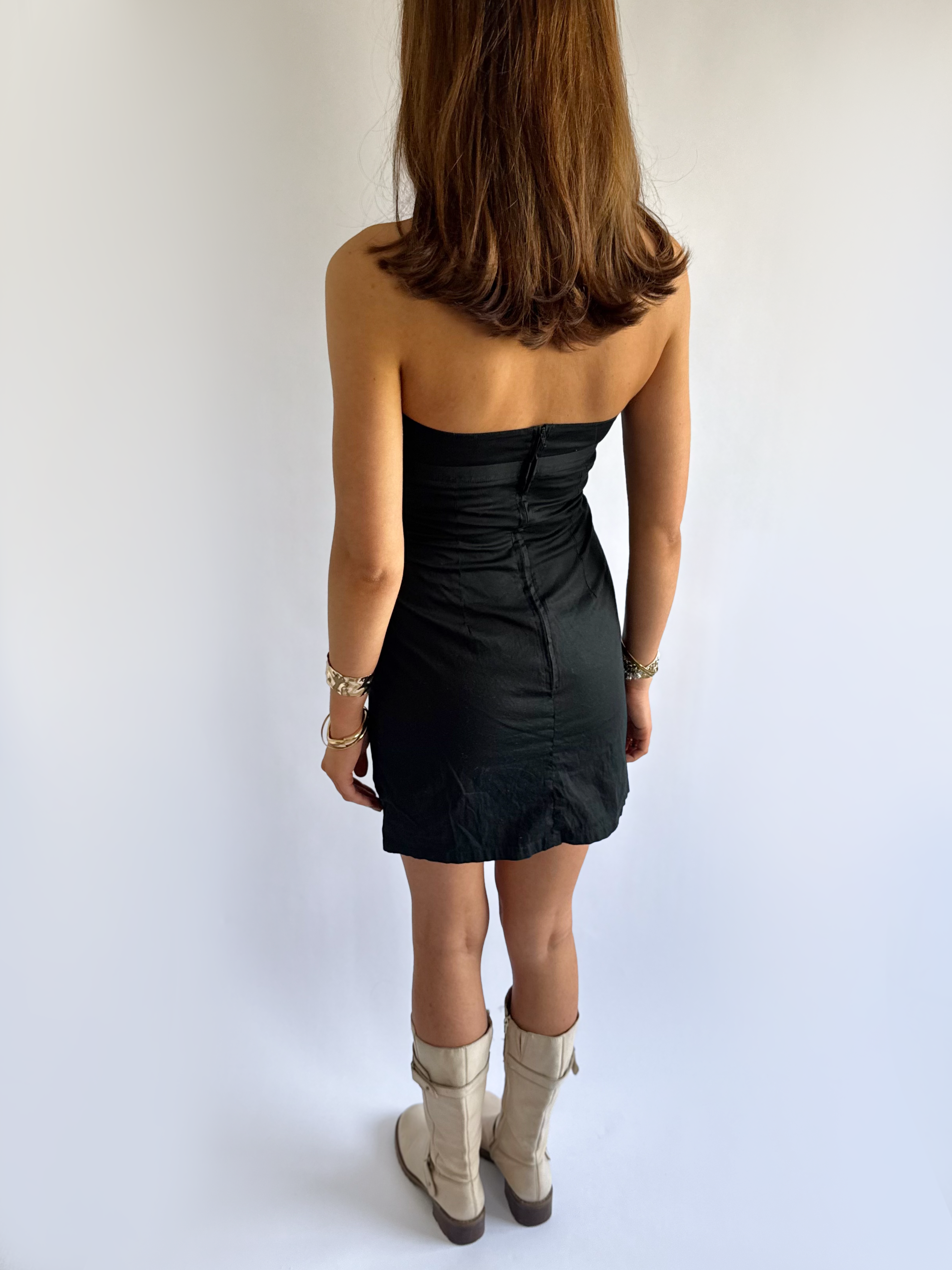 Halter Mini Dress - Size XS