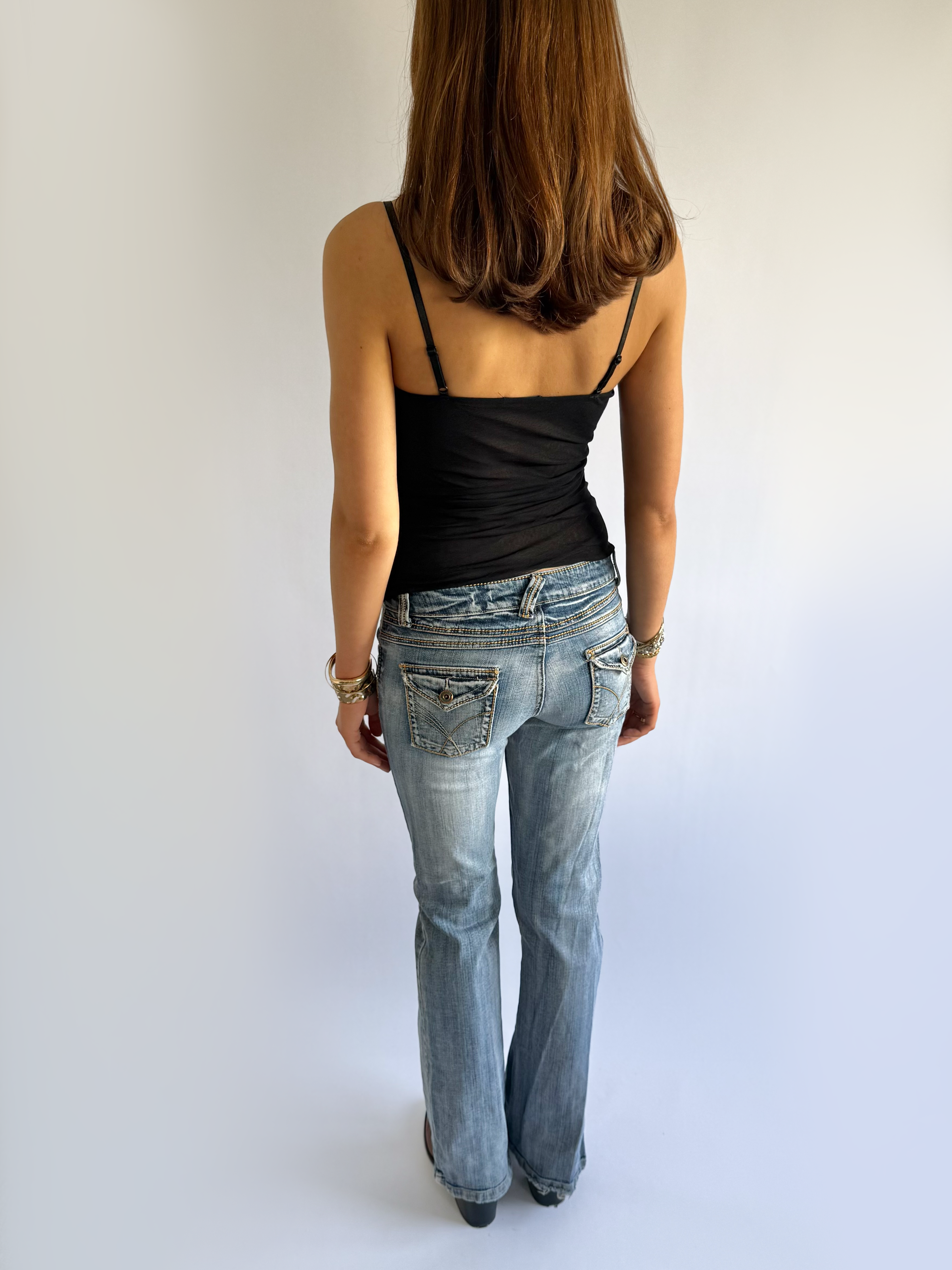 Lace Mesh Cami - Size S