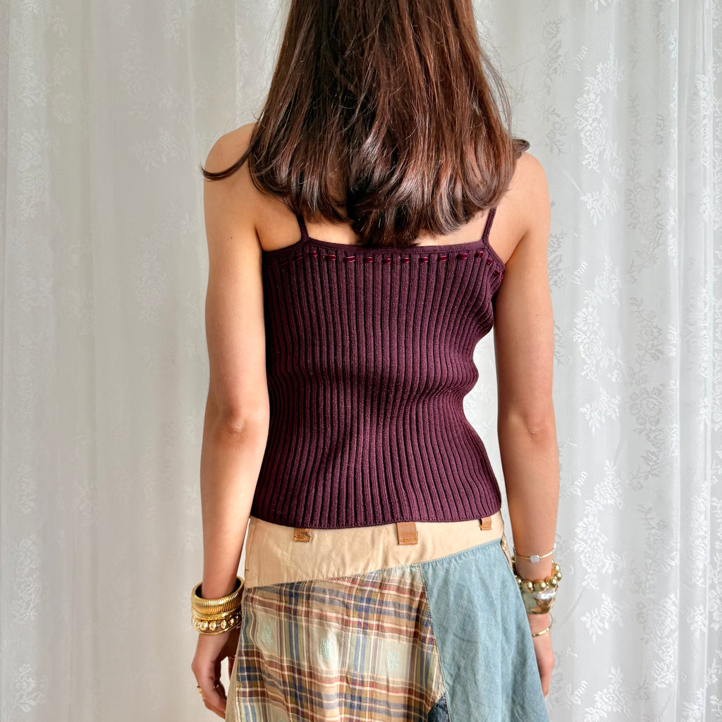 Knit Bow Cami - Size M