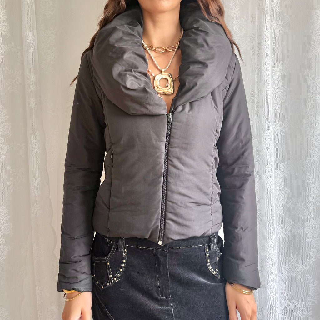 Puffer Zip Jacket - Size M