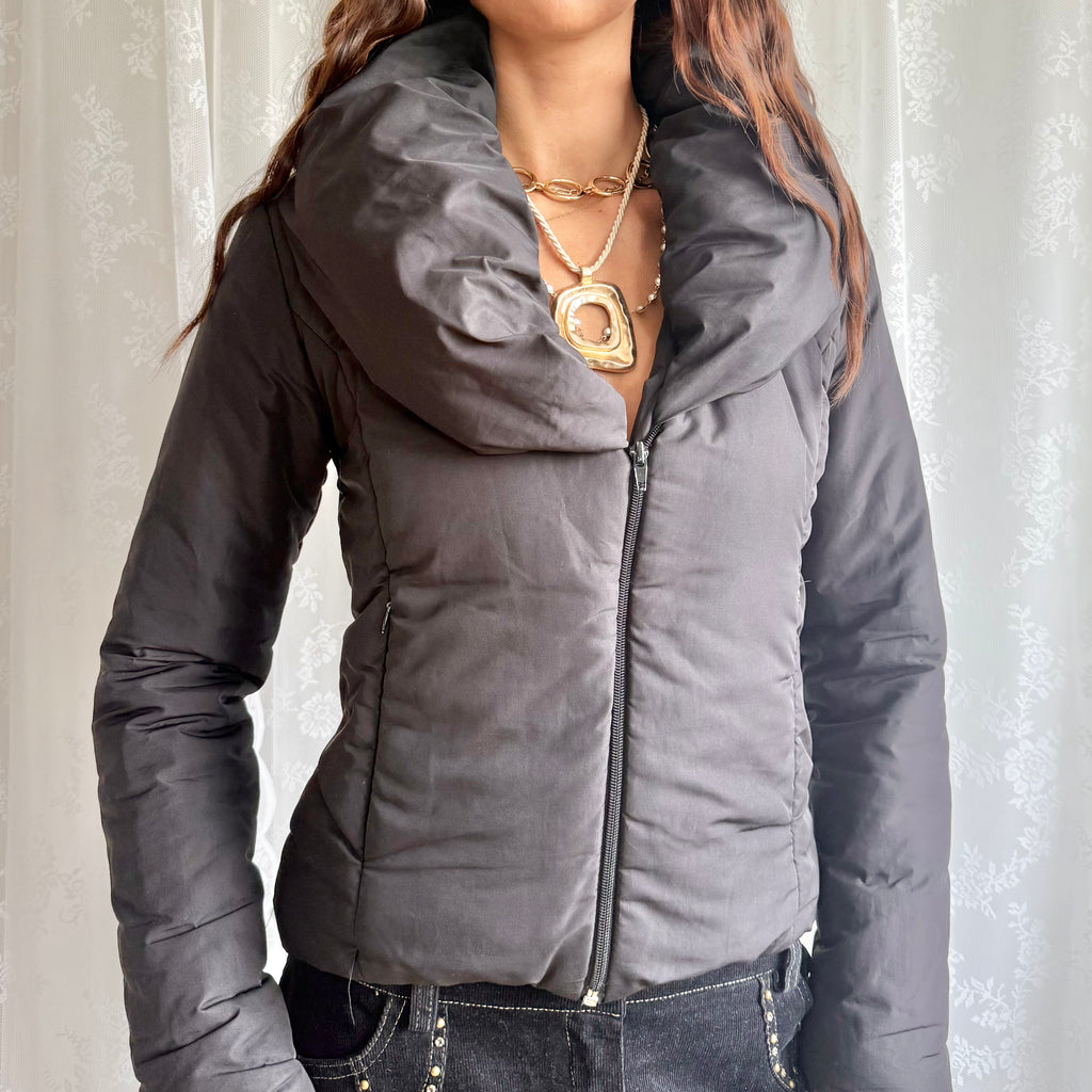 Puffer Zip Jacket - Size M