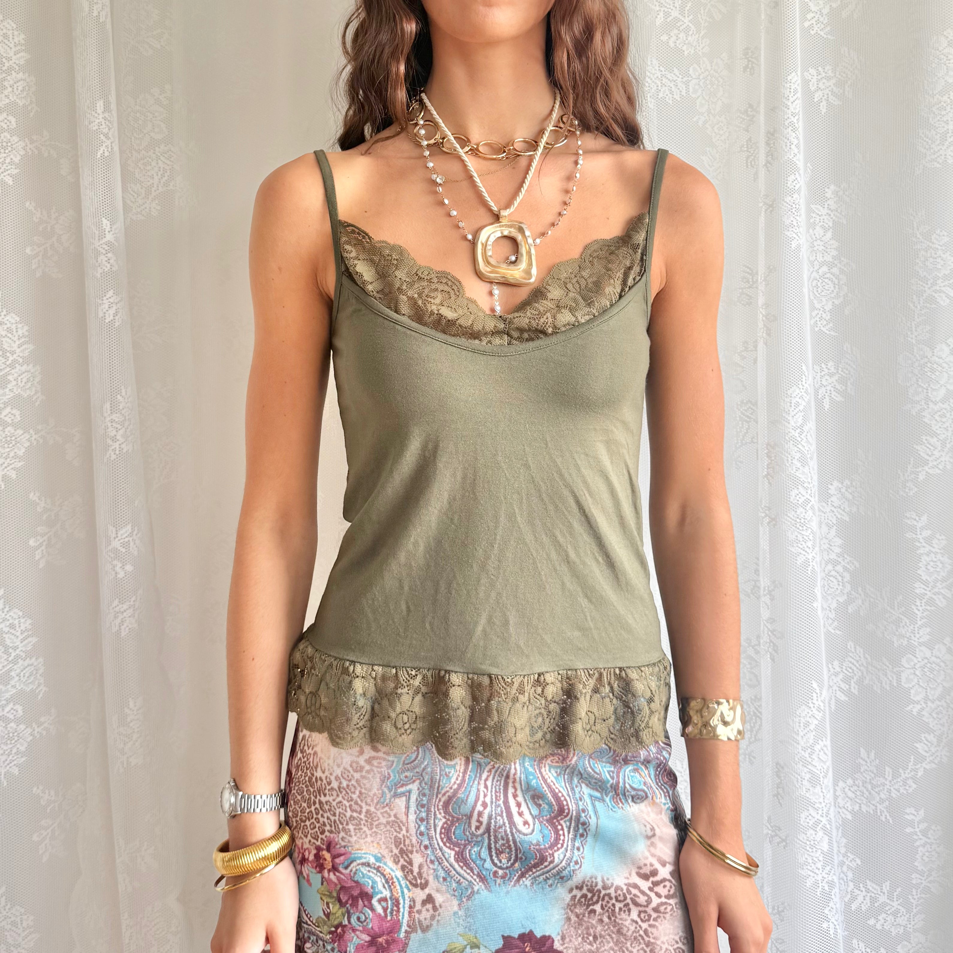 Lace Cami - Size L