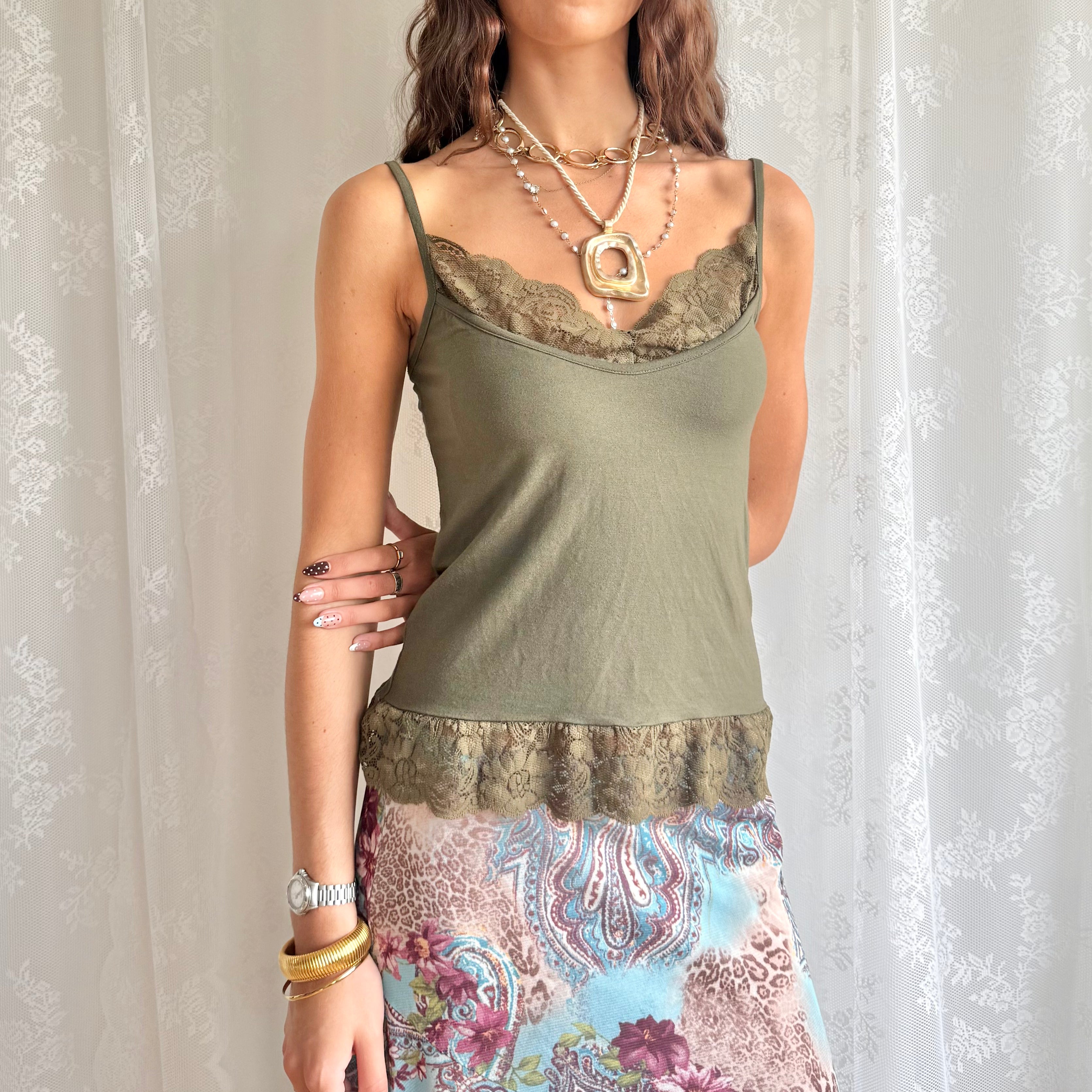 Lace Cami - Size L