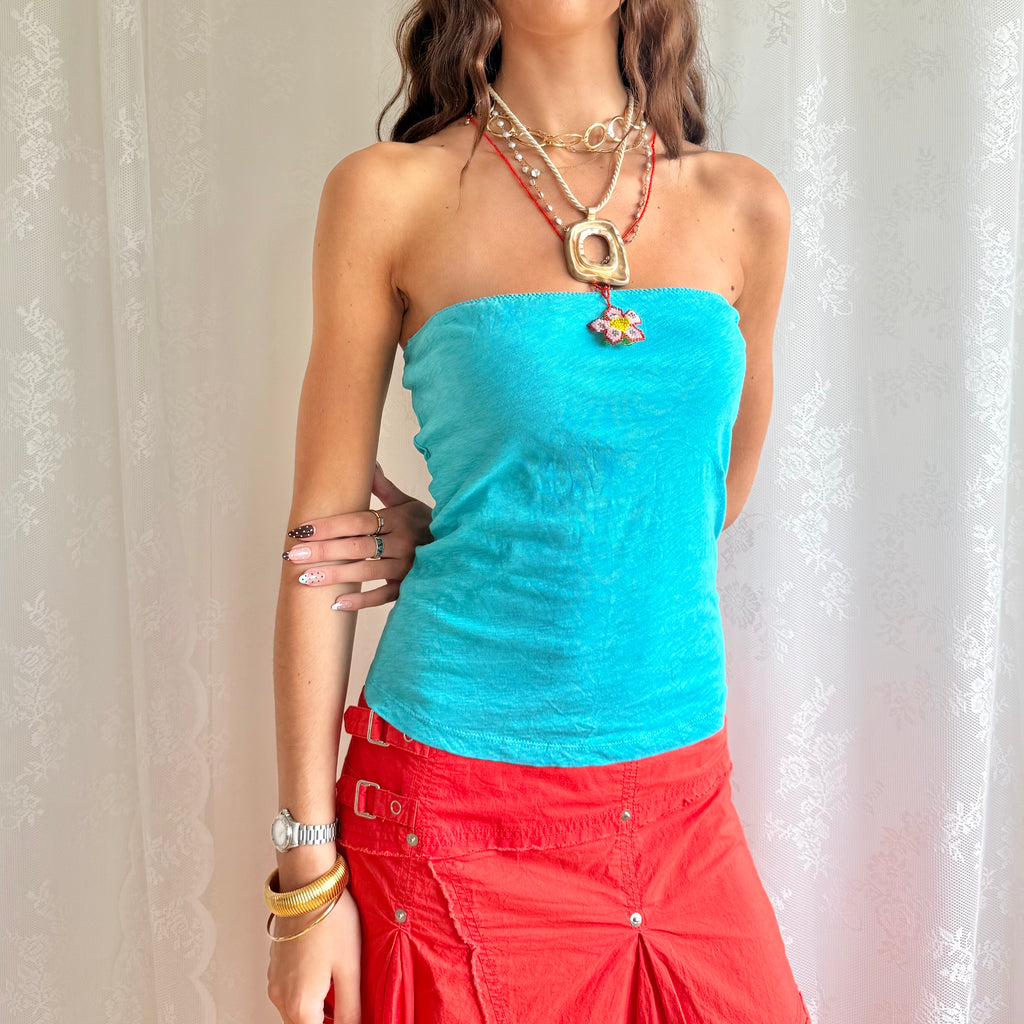 Beaded Halter Cami - Size S