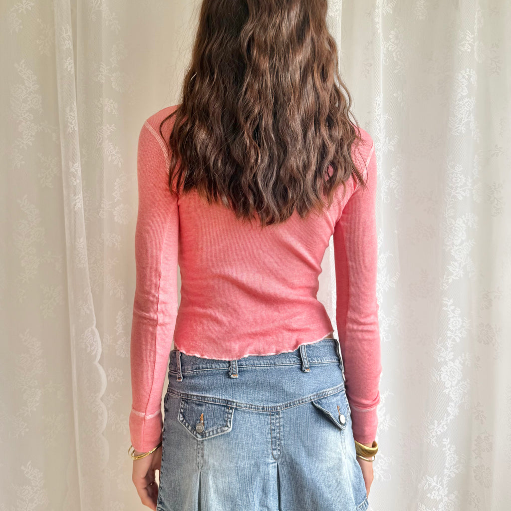 Graphic Long Sleeve Top - Size S