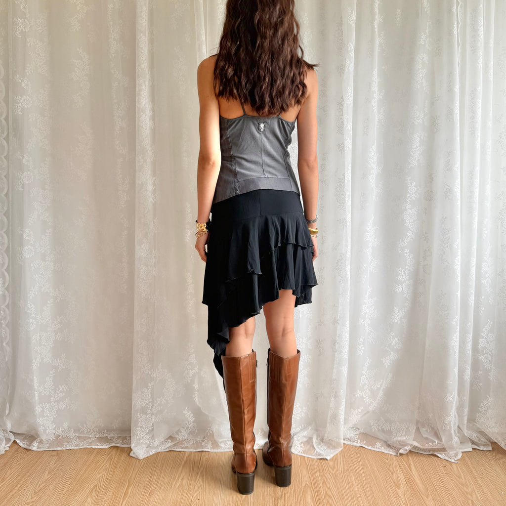 Asymmetric Midi Skirt - Size M