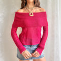 Bardot Mohair Knit Jumper - Size S