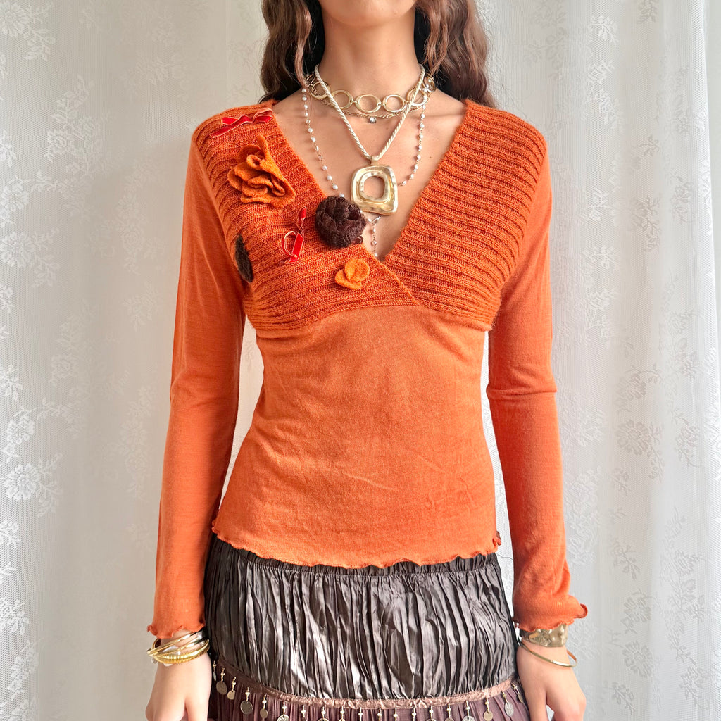Mohair Knit Jumper - Size M