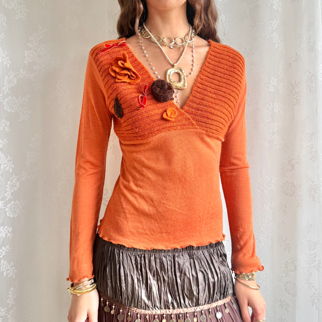 Mohair Knit Jumper - Size M