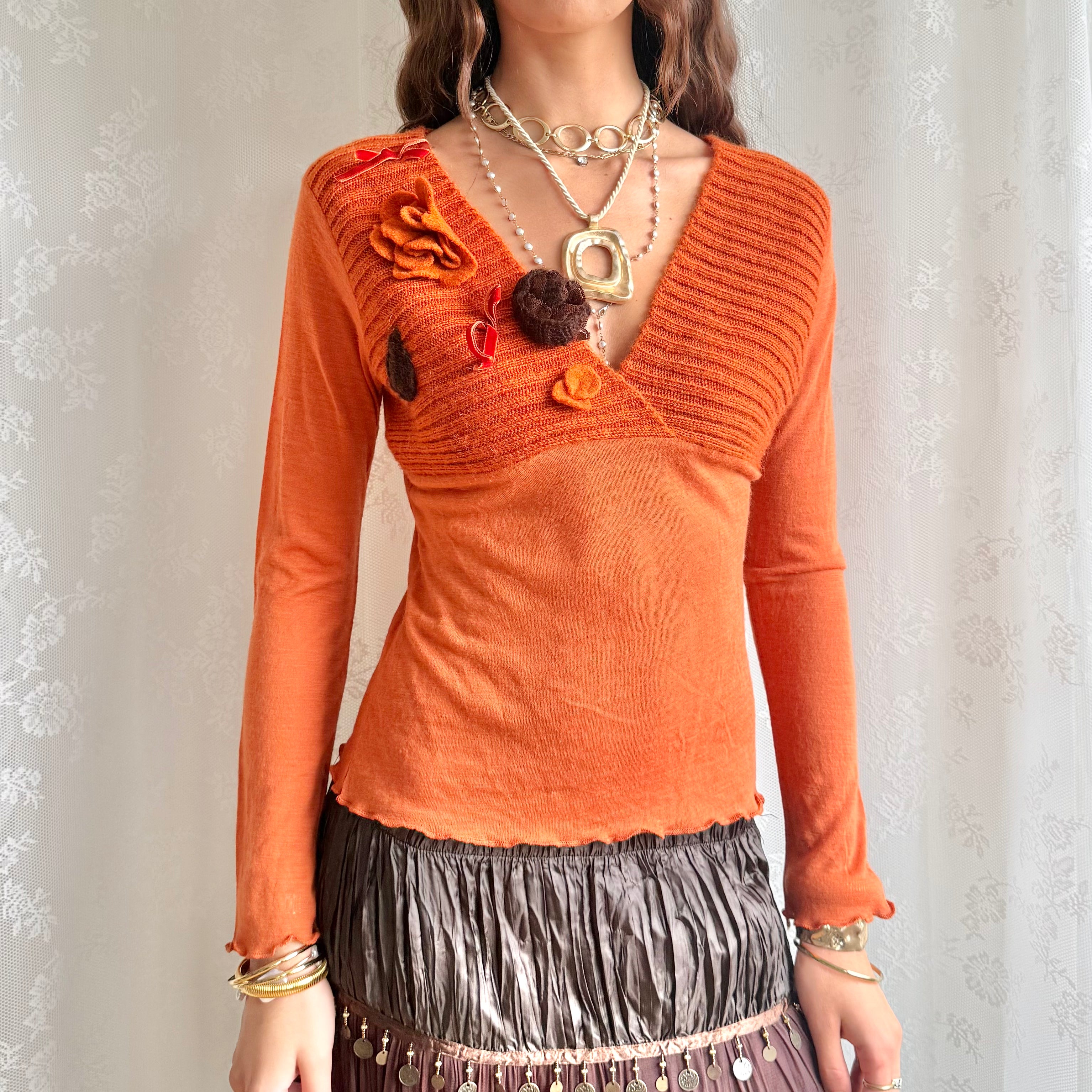 Mohair Knit Jumper - Size M