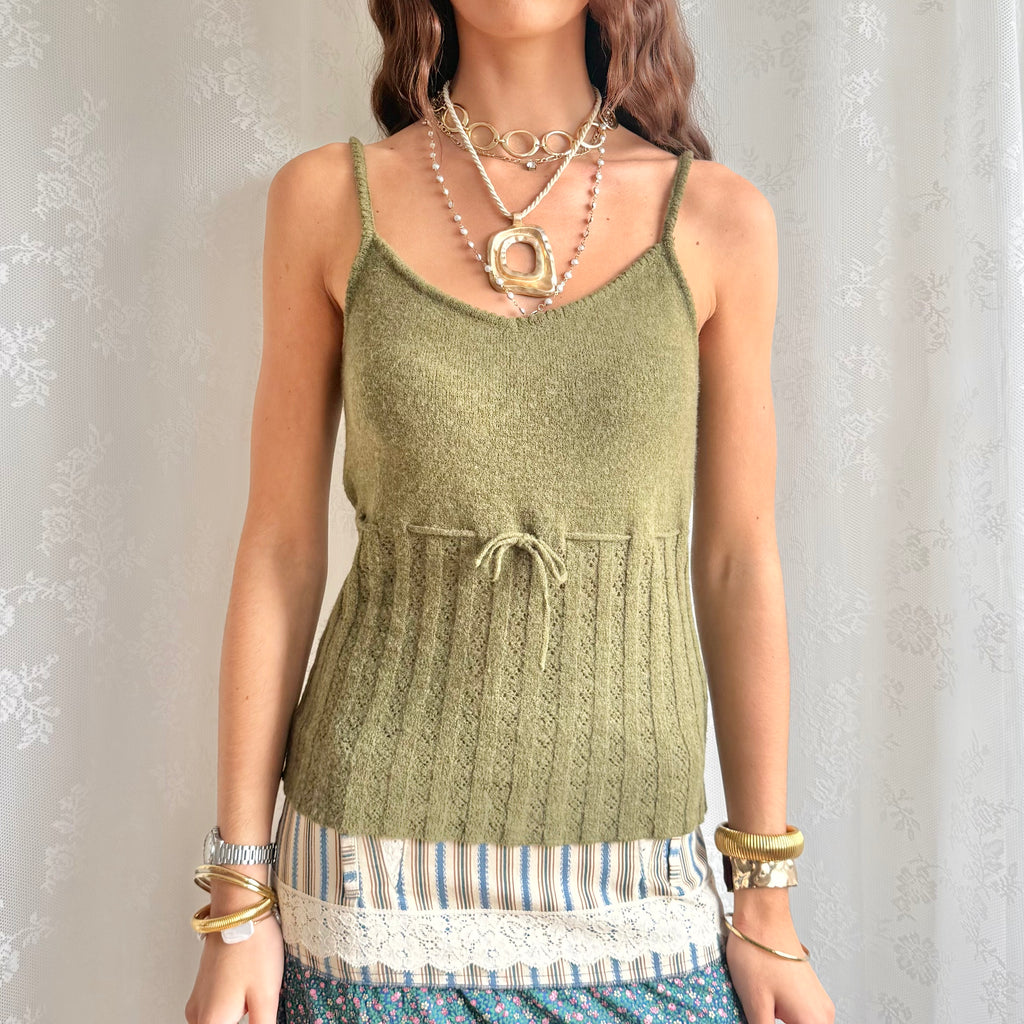 Mohair Knit Cami - Size M