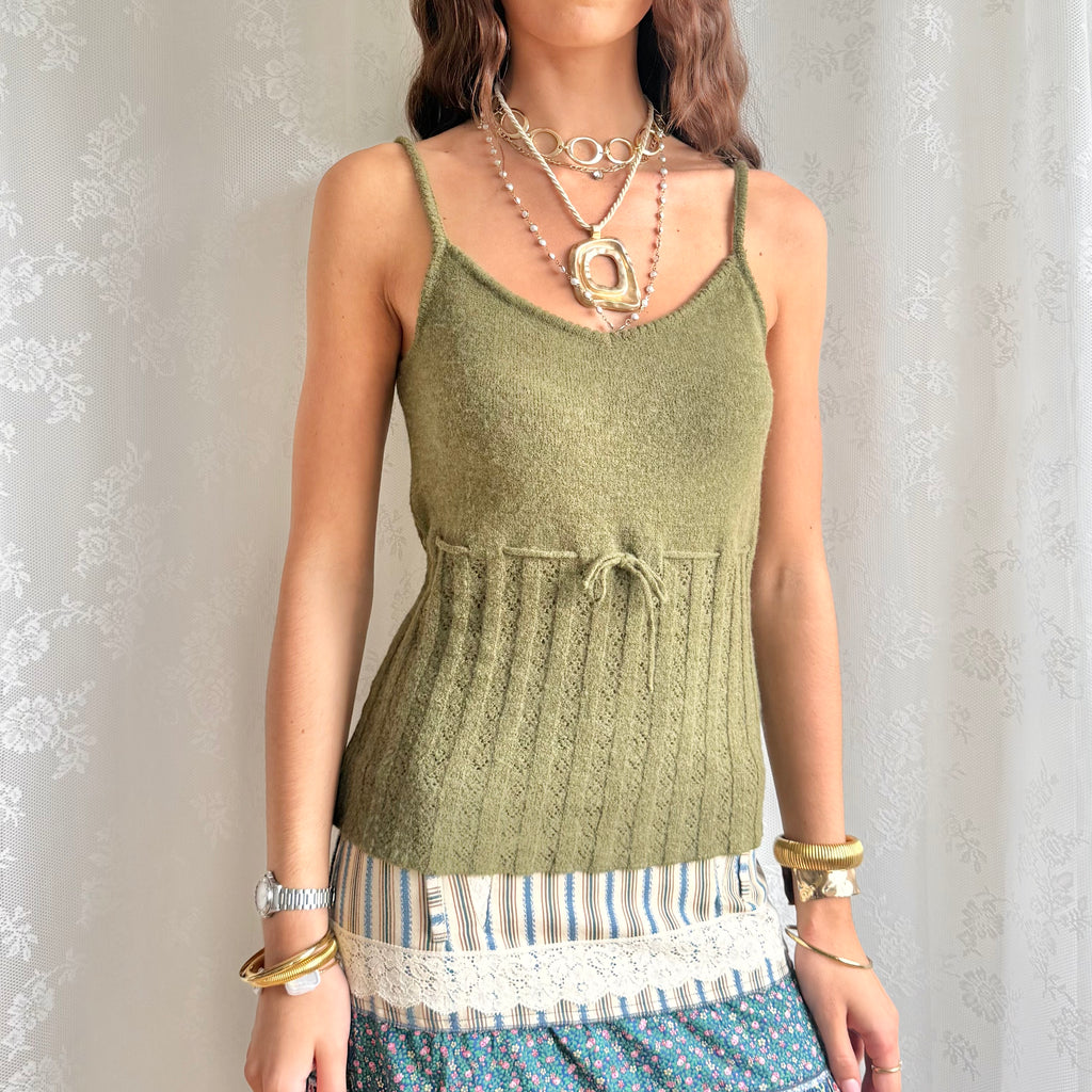 Mohair Knit Cami - Size M