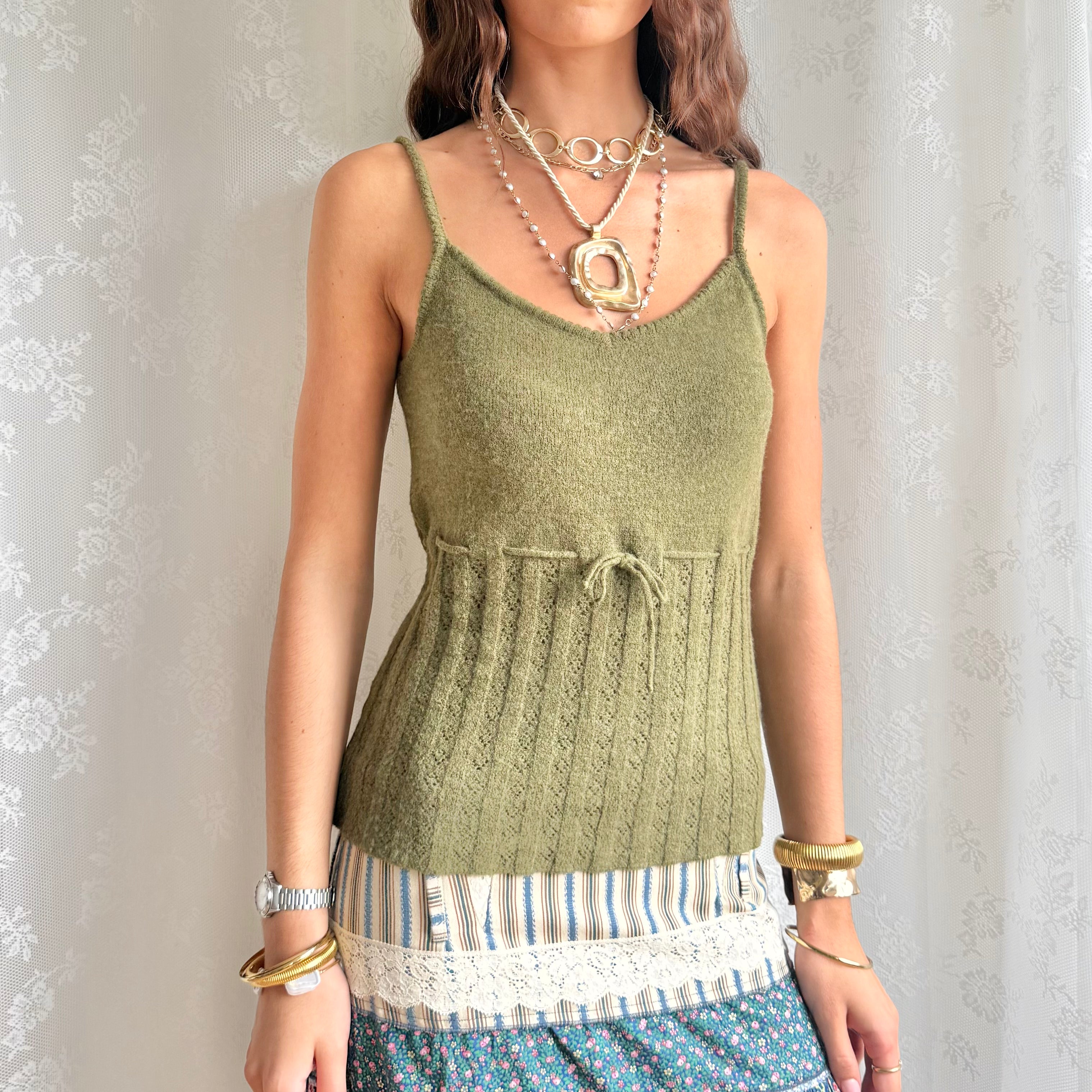 Mohair Knit Cami - Size M