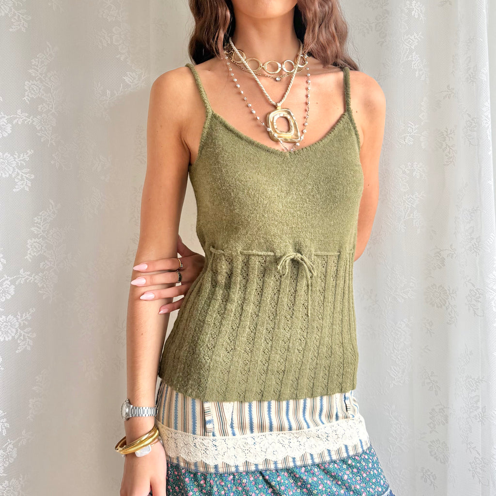 Mohair Knit Cami - Size M