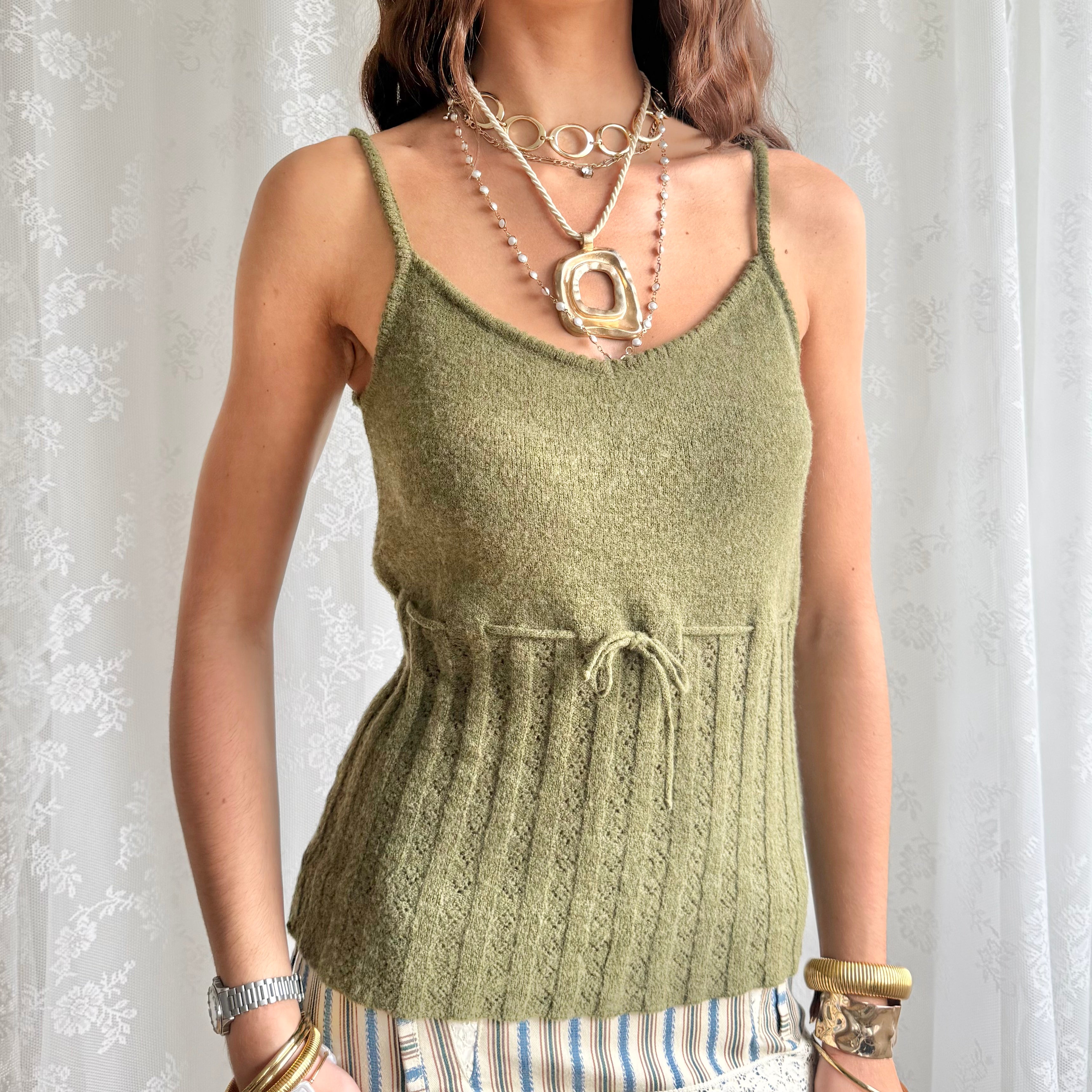 Mohair Knit Cami - Size M