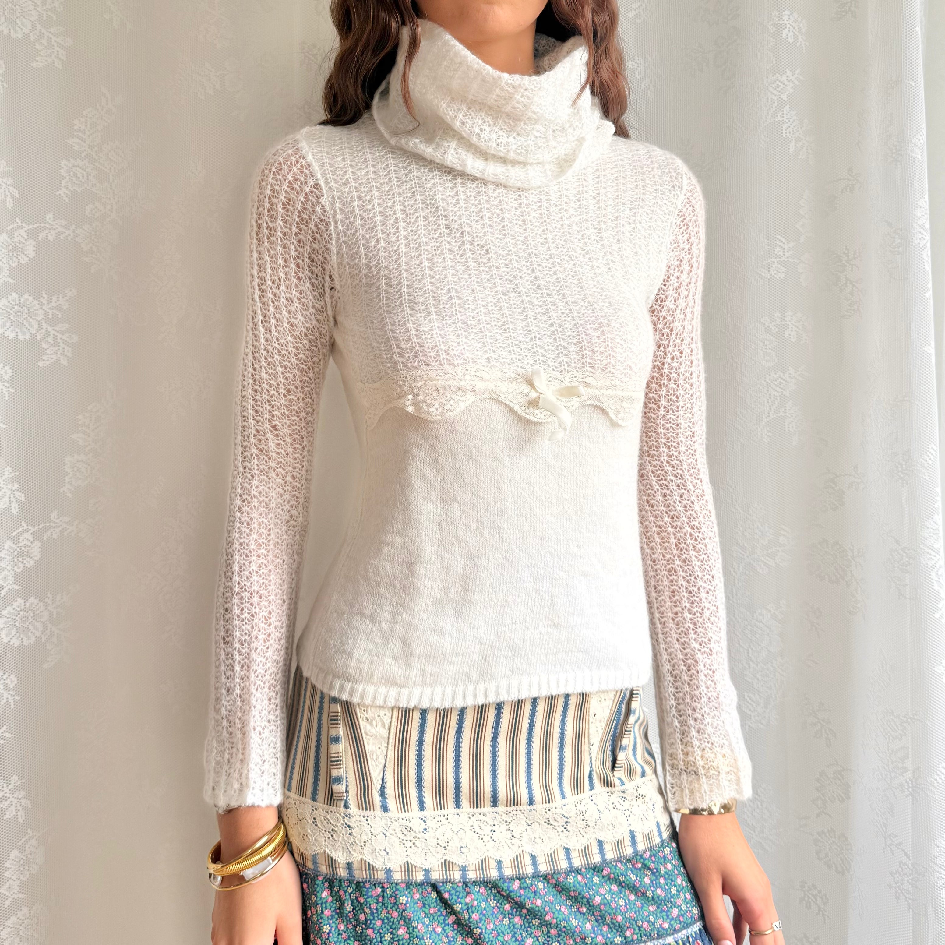 Mohair Knit Jumper - Size S