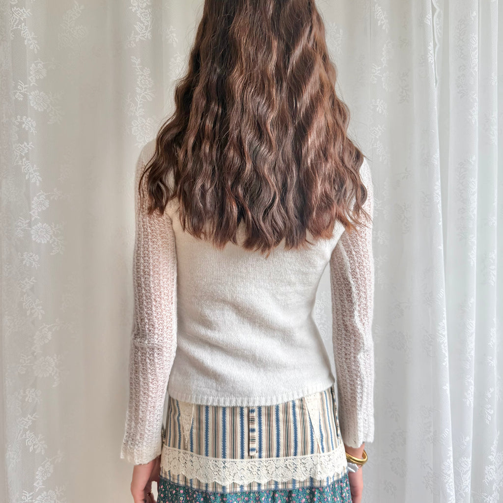 Mohair Knit Jumper - Size S