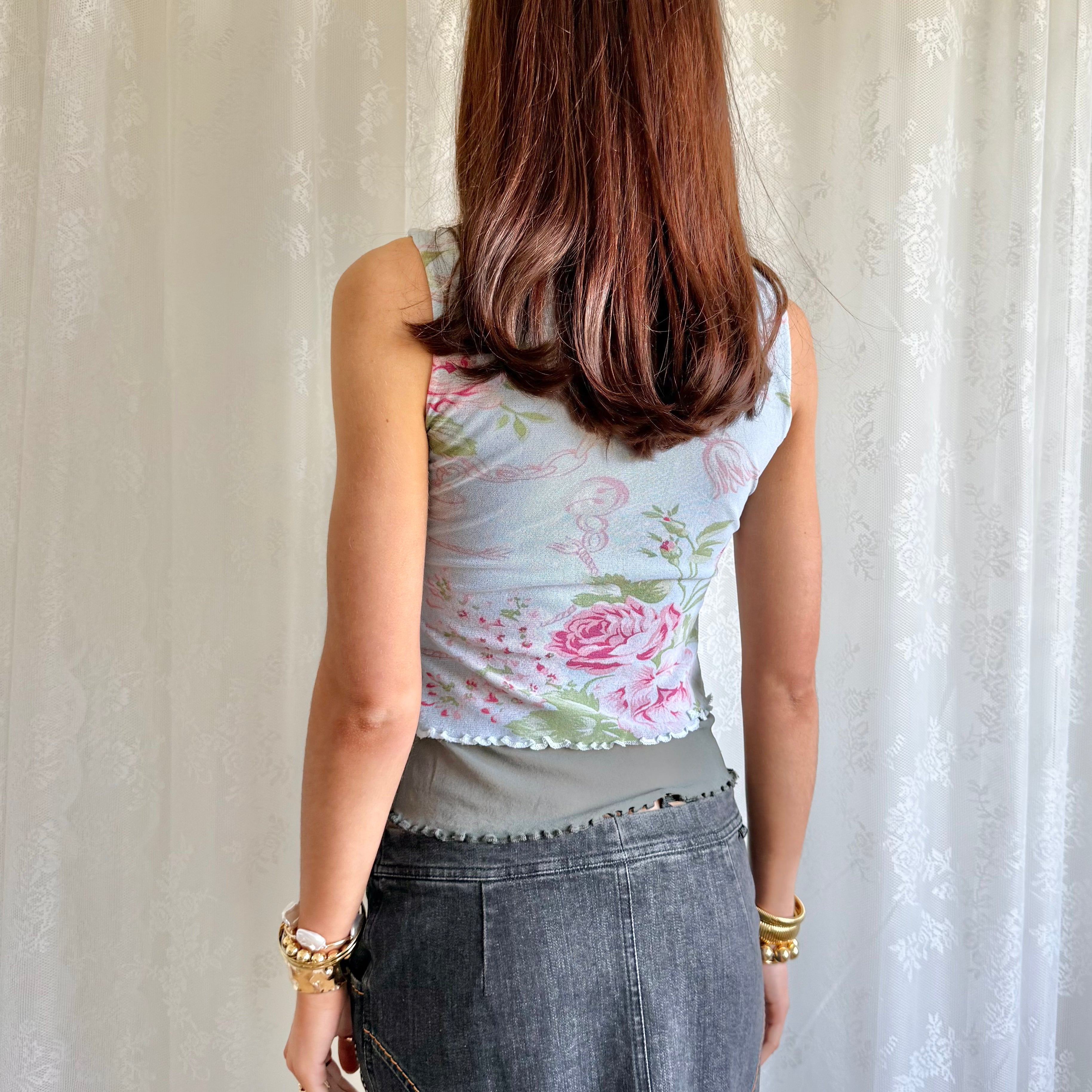 Mesh Crop Top - Size M