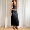 Corduroy Midi Skirt - Size L