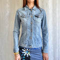 Miss Sixty Denim Button Jacket - Size S