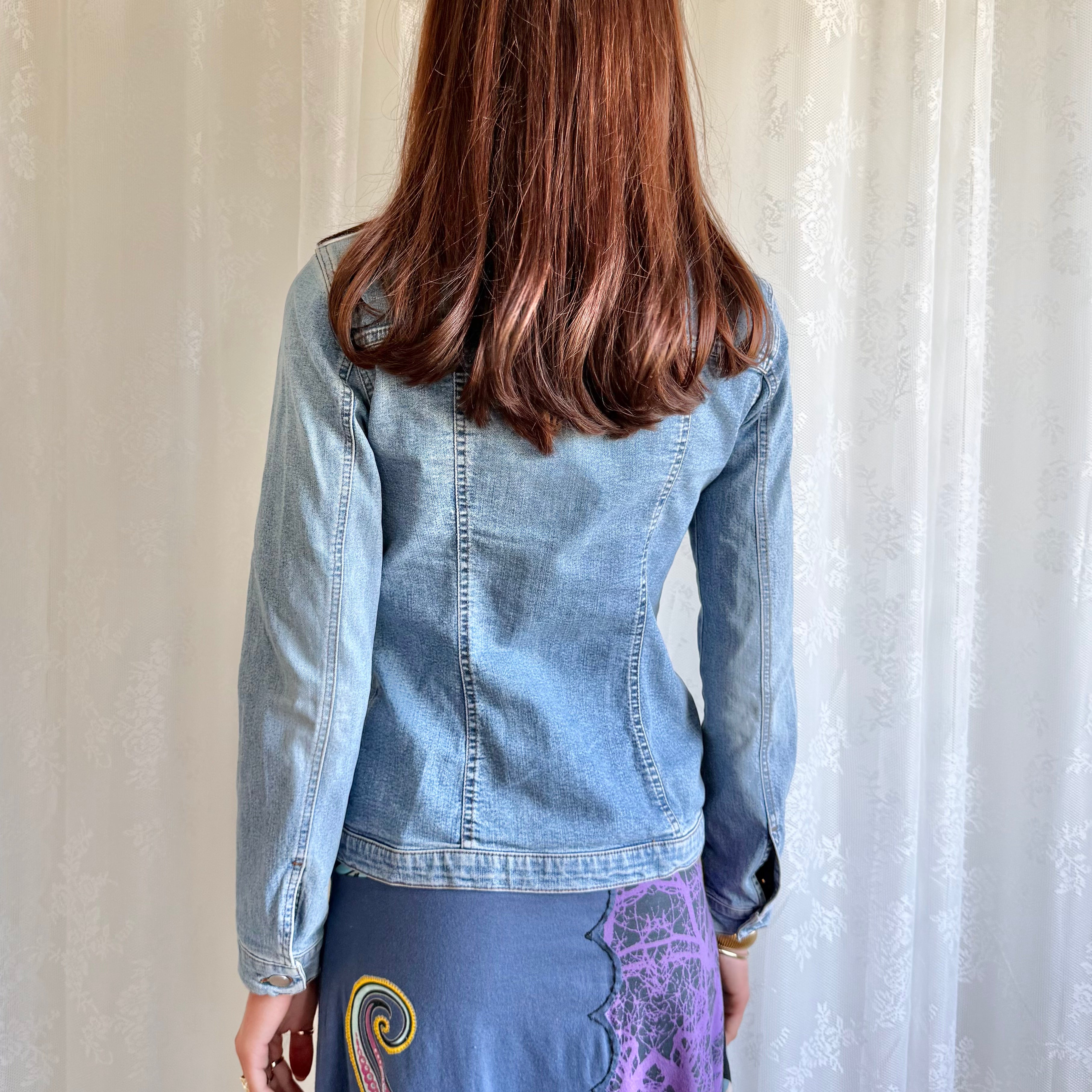 Miss Sixty Denim Button Jacket - Size S