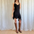Asymmetric Mini Dress - Size M