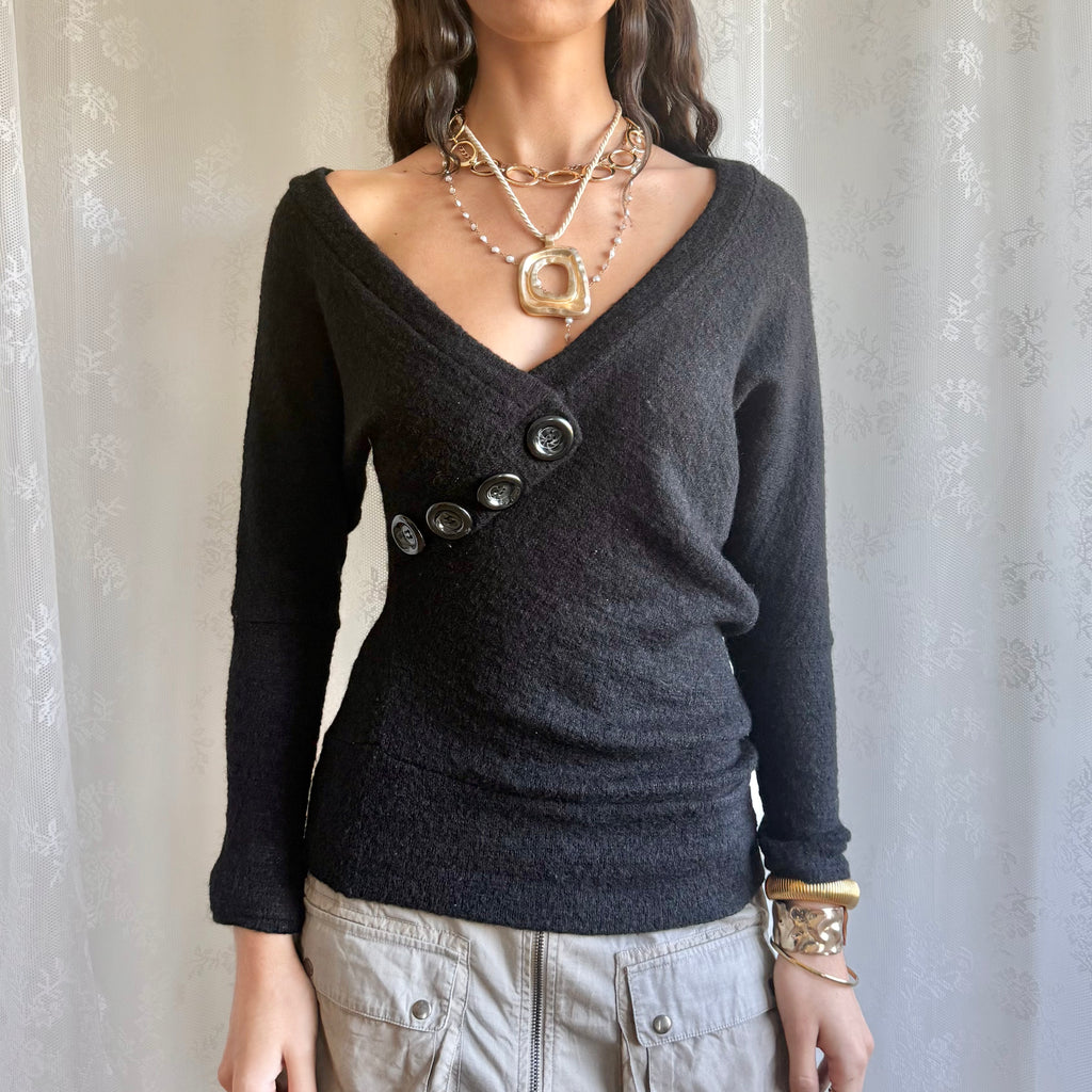 Mohair Knit Jumper - Size S