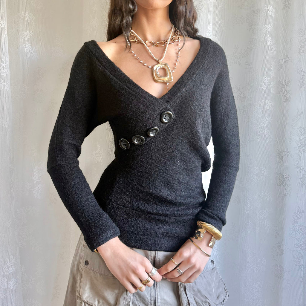 Mohair Knit Jumper - Size S