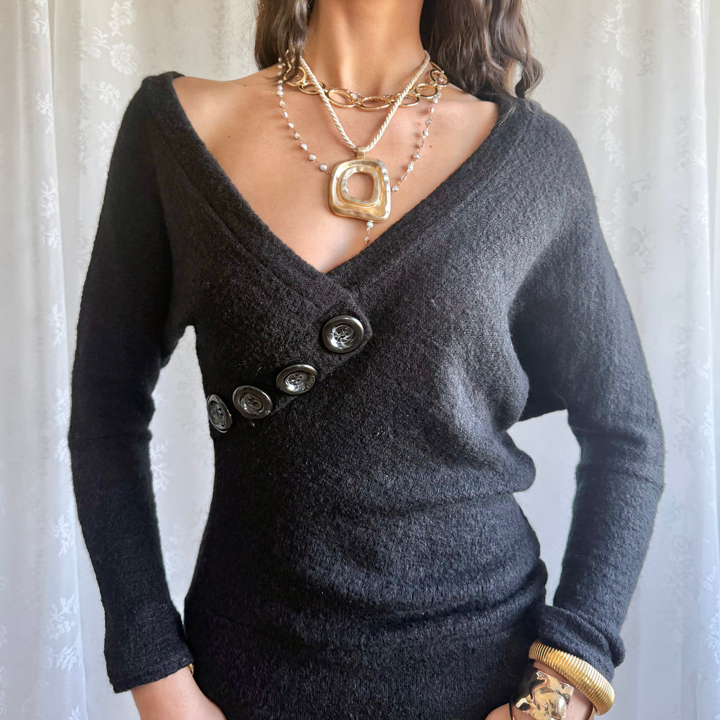 Mohair Knit Jumper - Size S