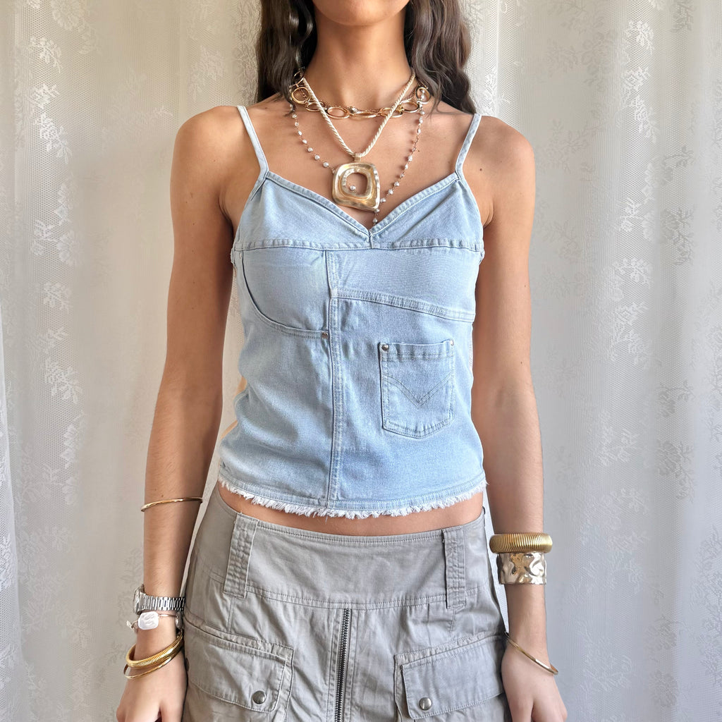 Denim Cami - Size S