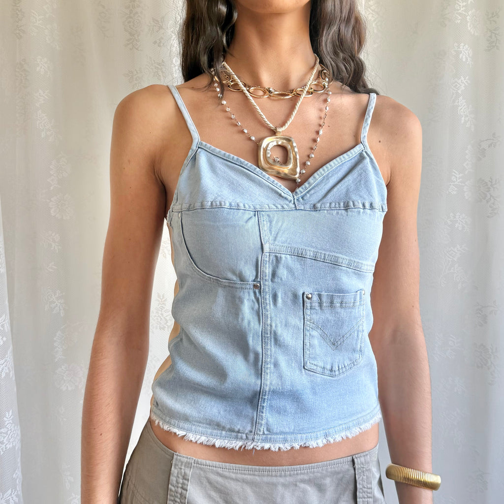 Denim Cami - Size S