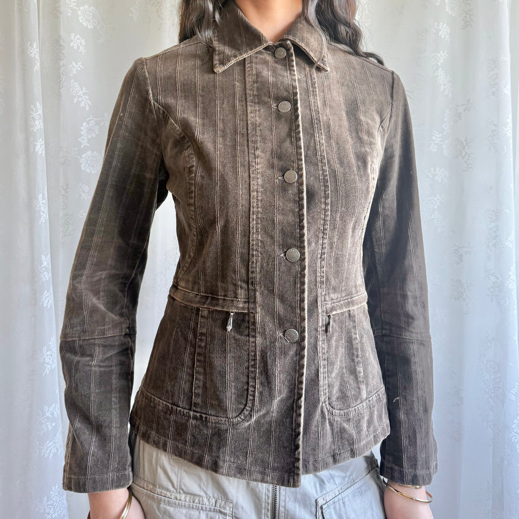 Button Up Jacket - Size M