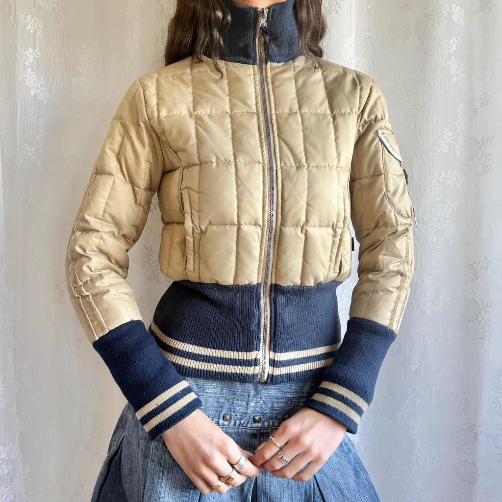 Puffer Zip Jacket - Size S