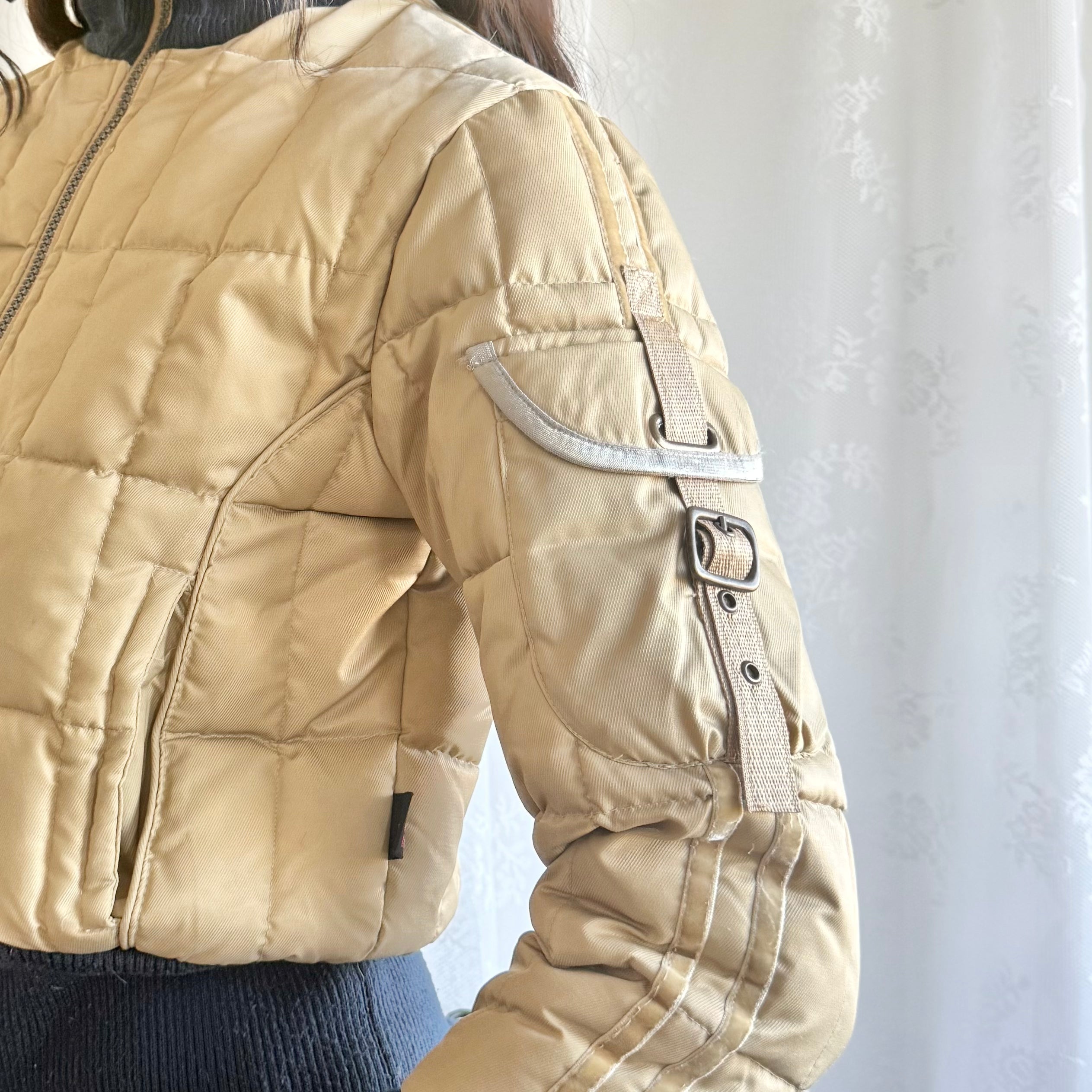 Puffer Zip Jacket - Size S