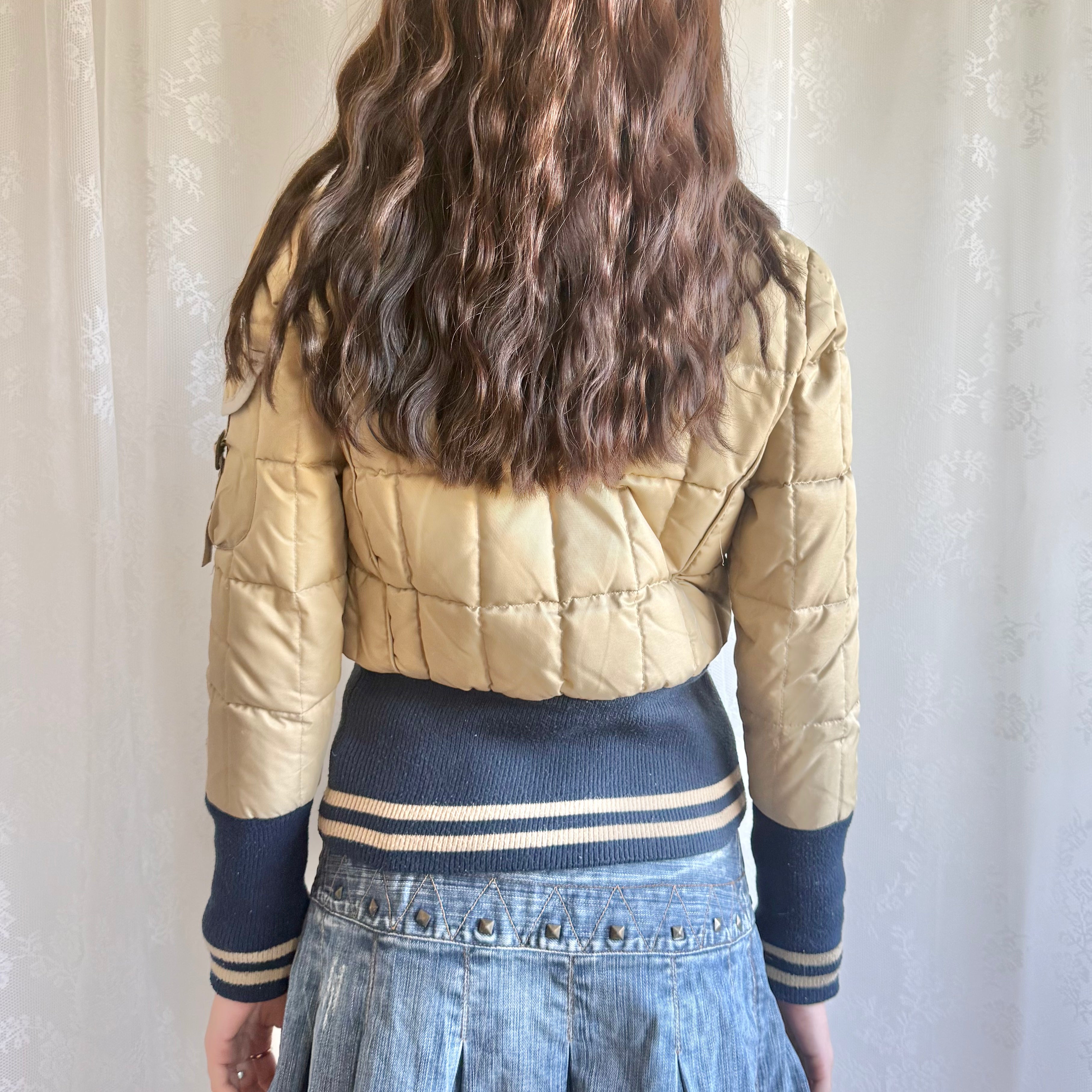 Puffer Zip Jacket - Size S