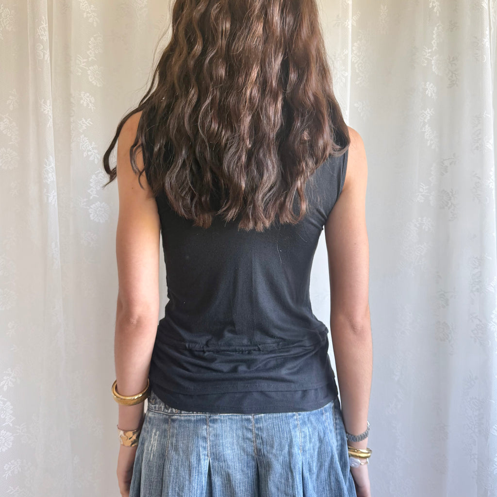 Wrap Crop Top - Size L