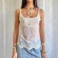 Sequin Beaded Cami - Size M