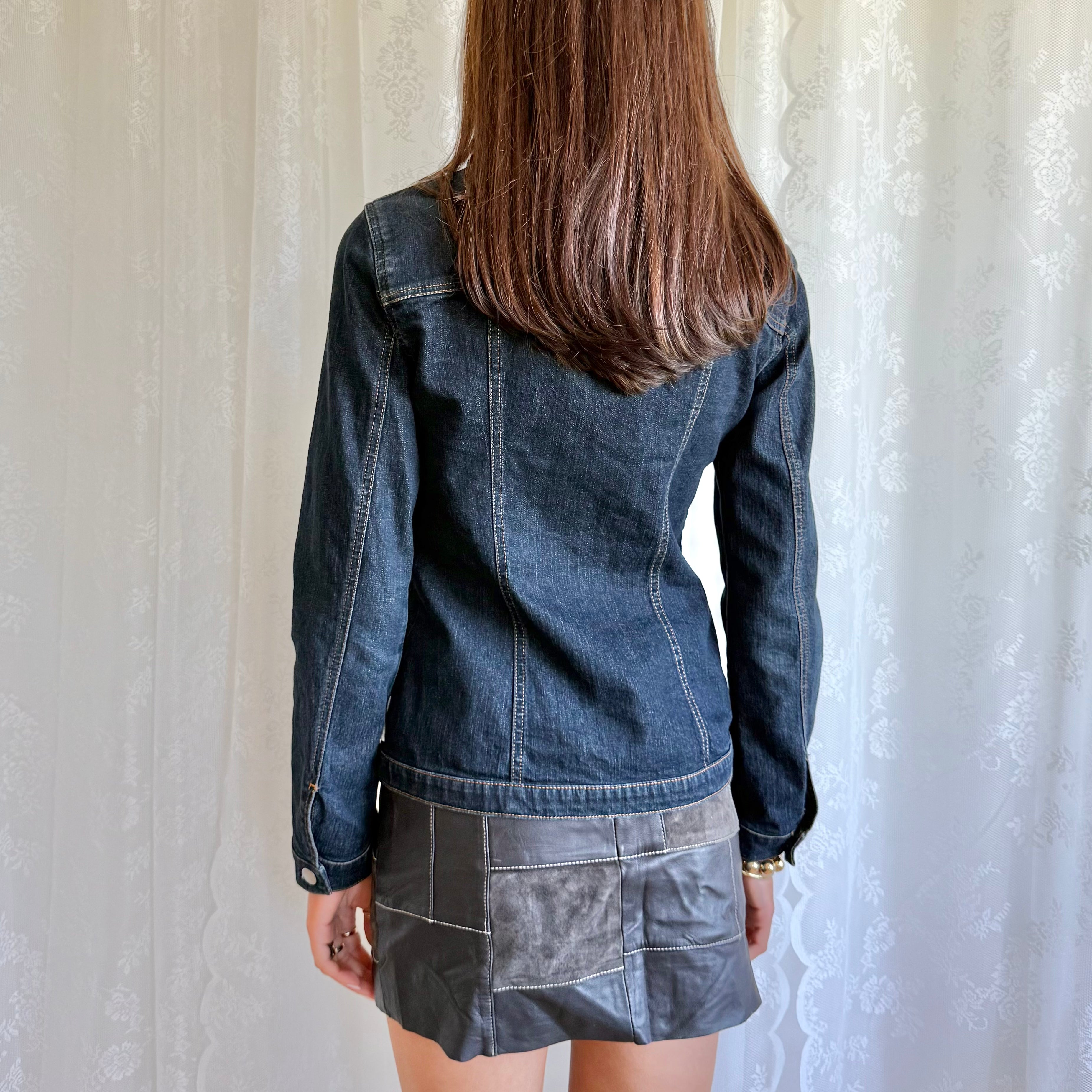 Miss Sixty Denim Button Jacket - Size M