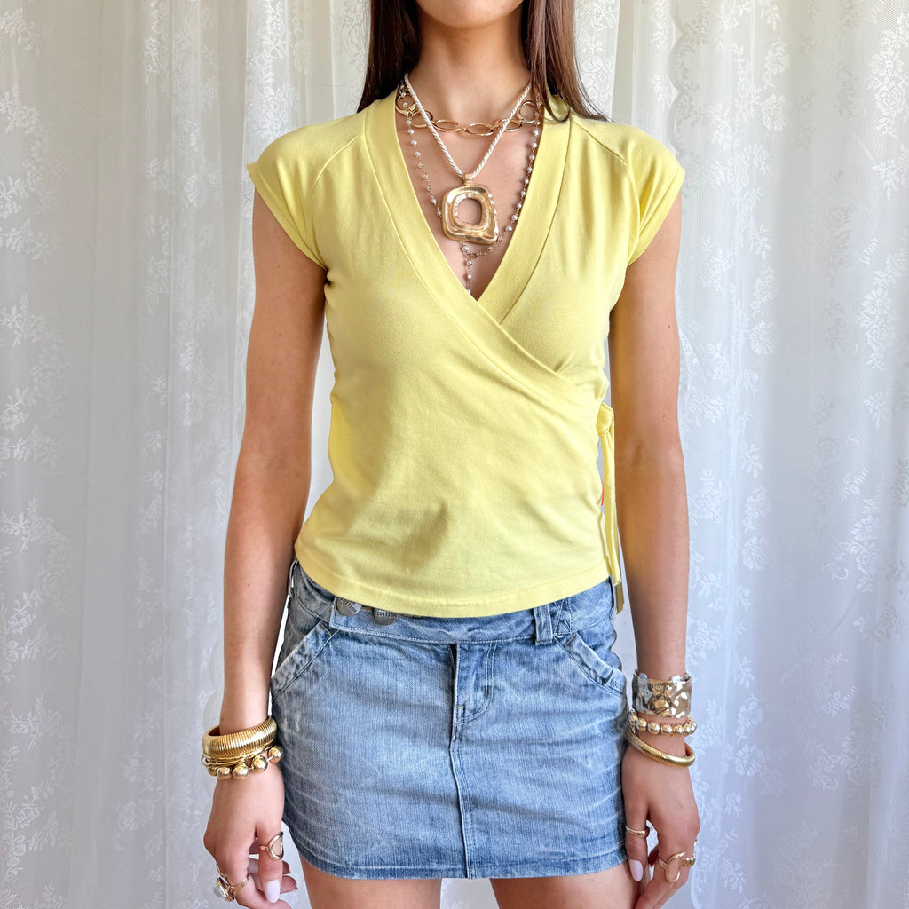 Tie Crop Top - Size M