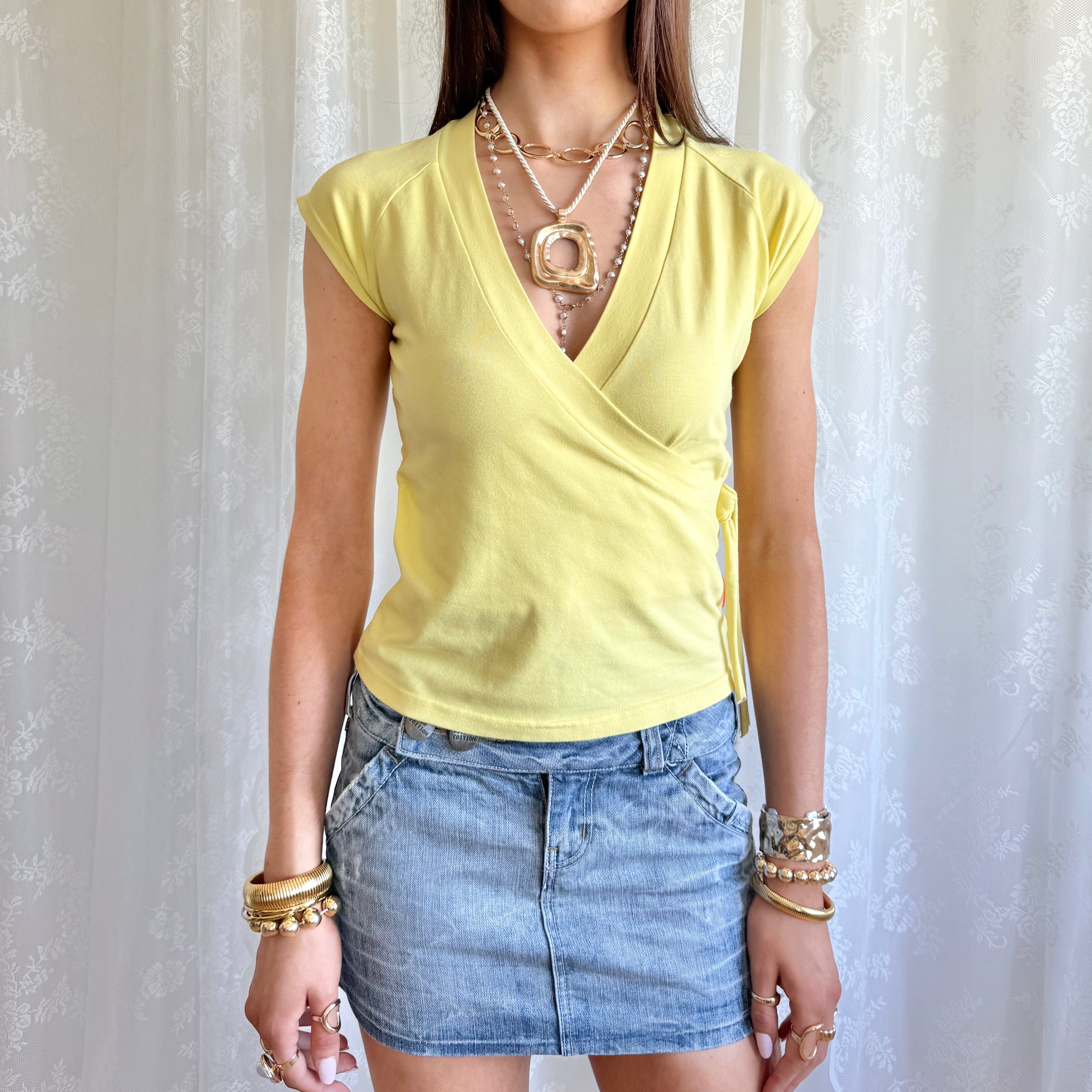 Tie Crop Top - Size M