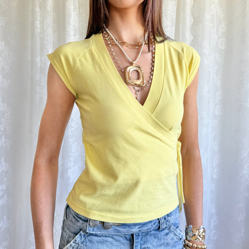 Tie Crop Top - Size M