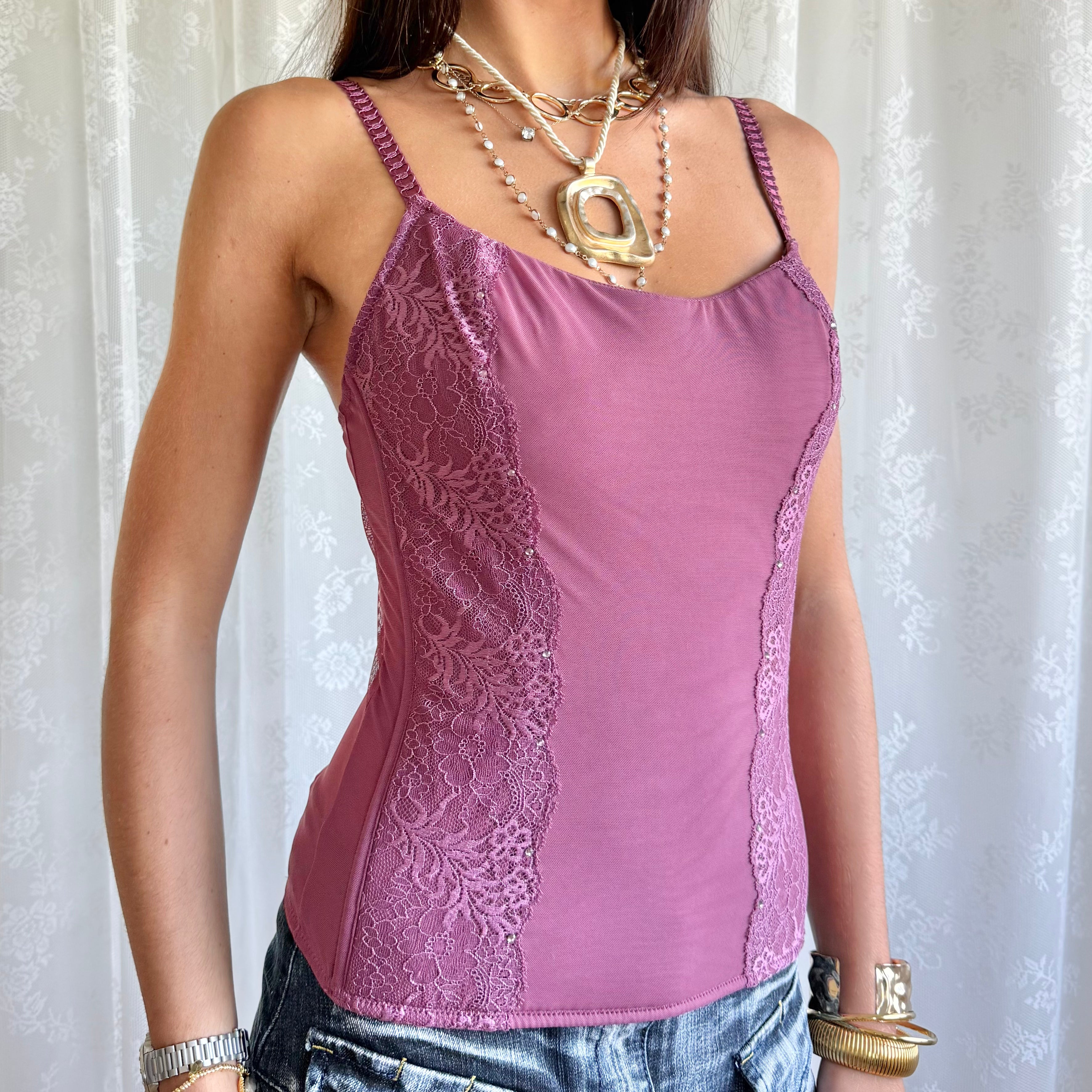 Lace Cami - Size L
